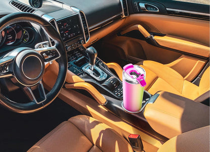 24 oz Insulated Travel Coffee Mug: Leak Proof Lid, Night | Stainless Steel Coffee Tumbler, Keeps Hot for 8 Hours or Cold for 24 Hours, Fits in Car Cup Holder, BPA Free