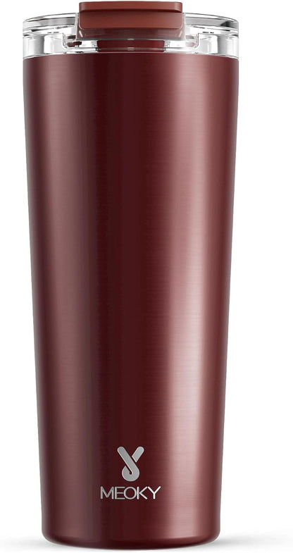 24 oz Insulated Travel Coffee Mug: Leak Proof Lid, Night | Stainless Steel Coffee Tumbler, Keeps Hot for 8 Hours or Cold for 24 Hours, Fits in Car Cup Holder, BPA Free