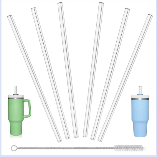Replacement Straws for Stanley 30oz Tumbler, 10.4 Inch, 6-Pack
