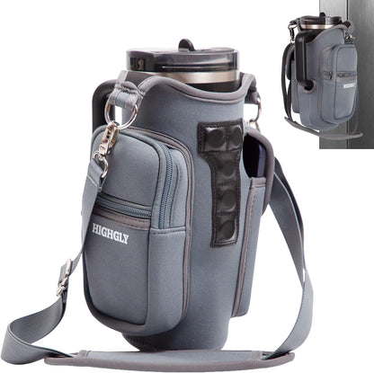 Magnetic Gym Bag for Stanley & Owala 30-40oz, Water Bottle Holder