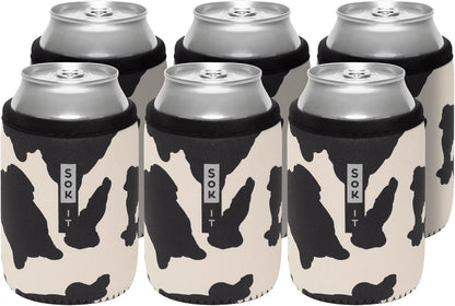 CanSok Sleeve for Beer & Soda Insulated Neoprene Cover (Ocean Oasis, 12oz Can Sleeve) - Colors C
