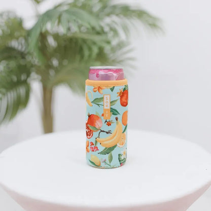 CanSok Sleeve for Beer & Soda Insulated Neoprene Cover (Ocean Oasis, 12oz Can Sleeve) - Colors C
