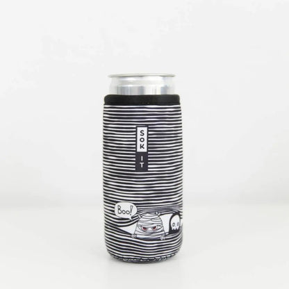 CanSok Sleeve for Beer & Soda Insulated Neoprene Cover (Ocean Oasis, 12oz Can Sleeve) - Colors C
