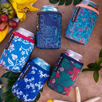 CanSok Sleeve for Beer & Soda Insulated Neoprene Cover (Ocean Oasis, 12oz Can Sleeve) - Colors C
