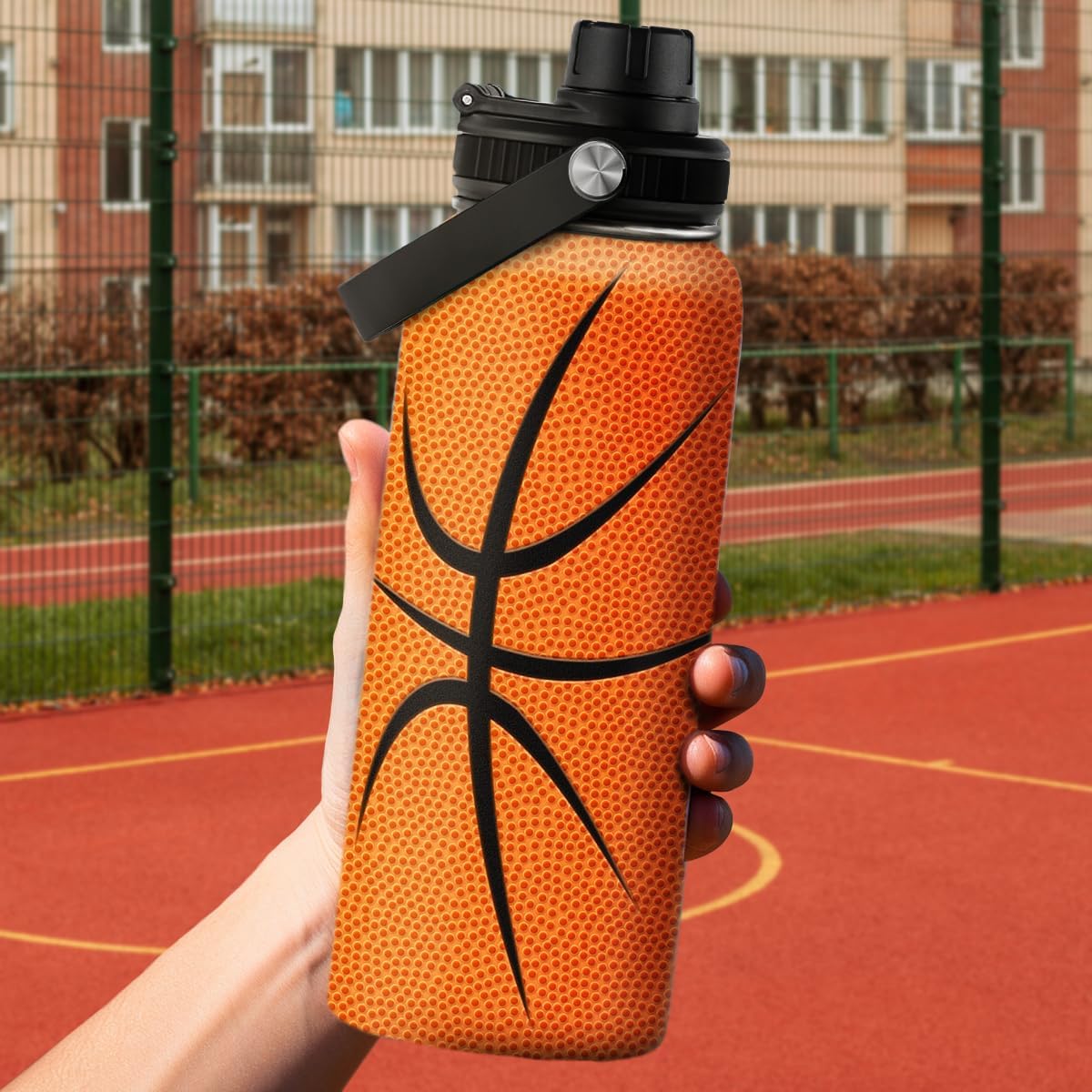Gym Insulated Engraved Stainless Steel Water Bottle 32oz, Vacuum Chug Lid Travel Tumbler For Men Friends Dad Gymer Trainer, Gym Mode on, Birthday Christmas Father's Day