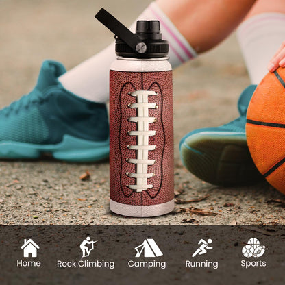 Gym Insulated Engraved Stainless Steel Water Bottle 32oz, Vacuum Chug Lid Travel Tumbler For Men Friends Dad Gymer Trainer, Gym Mode on, Birthday Christmas Father's Day