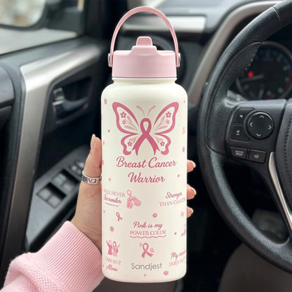 Pickleball Gift for Women, Water Bottle Stainless Steel 32oz with Lid & Straw, Sport Insulated Bottles Gifts for Girls Friends Teens Birthday Christmas - Colors B