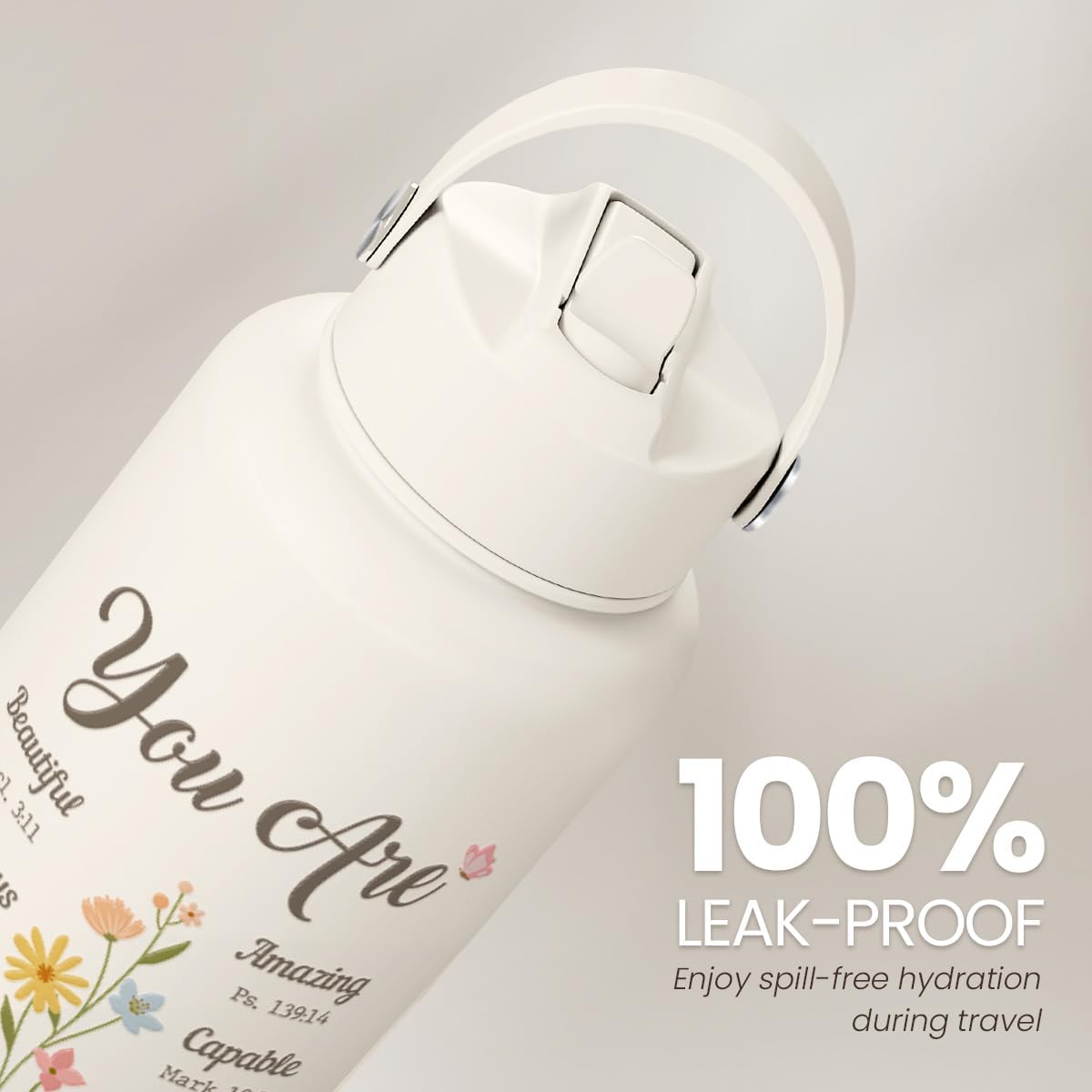 Pickleball Gift for Women, Water Bottle Stainless Steel 32oz with Lid & Straw, Sport Insulated Bottles Gifts for Girls Friends Teens Birthday Christmas - Colors B
