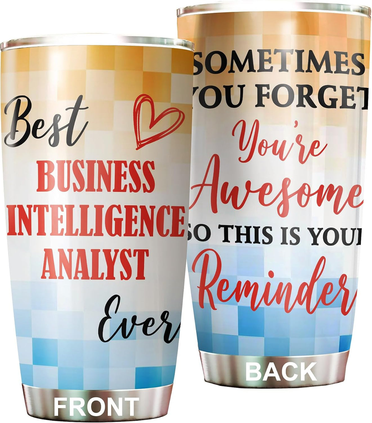 Best Lacrosse Coach Ever Tumbler Stainless Steel 20oz, Office Gifts Women Men Work Friends Coworker, Driking Coffee Cup For Birthday Christmas - Colors O