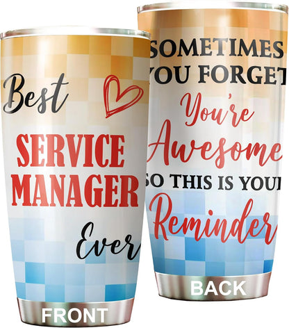 Best Lacrosse Coach Ever Tumbler Stainless Steel 20oz, Office Gifts Women Men Work Friends Coworker, Driking Coffee Cup For Birthday Christmas - Colors O