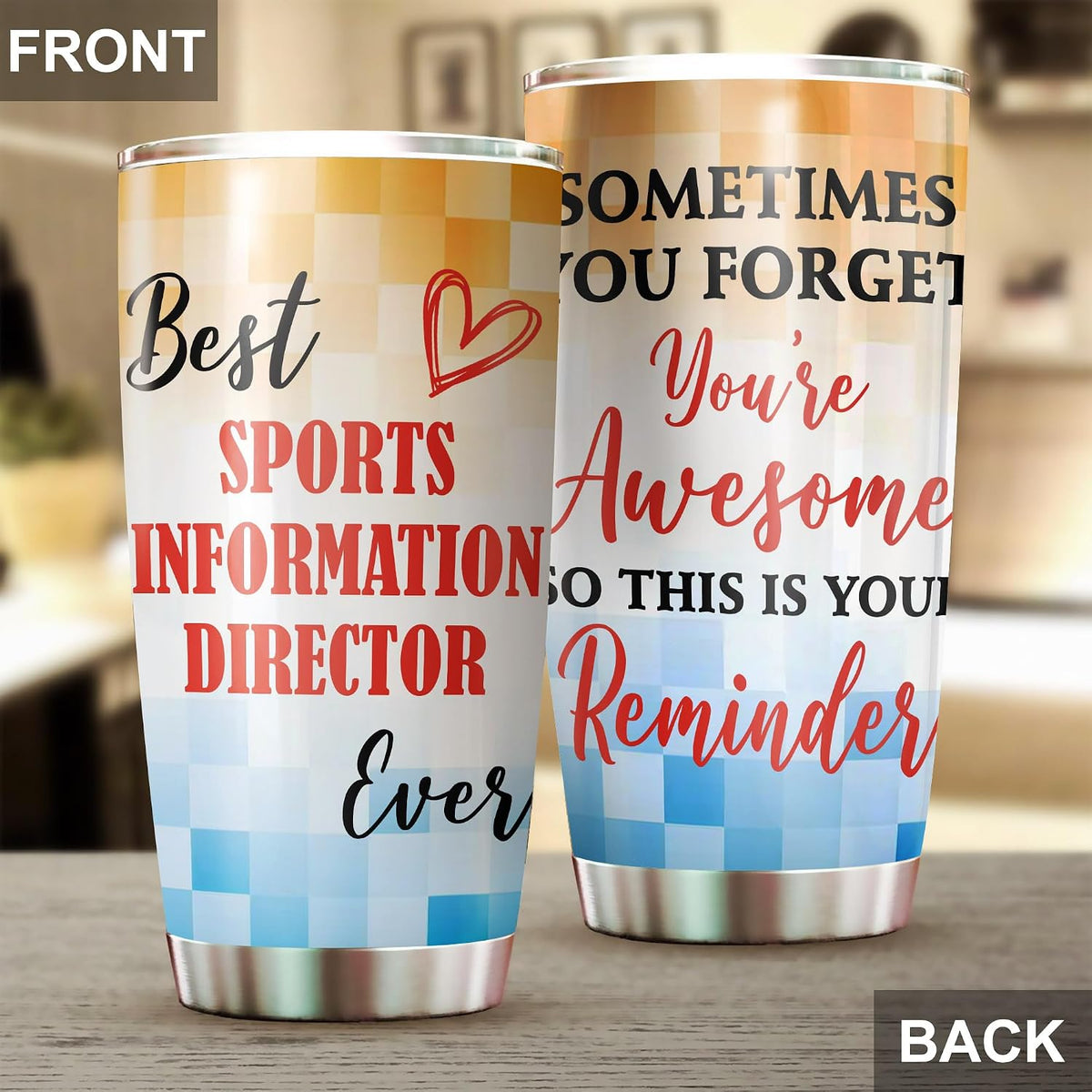 Best Lacrosse Coach Ever Tumbler Stainless Steel 20oz, Office Gifts Women Men Work Friends Coworker, Driking Coffee Cup For Birthday Christmas - Colors O