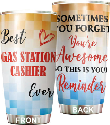 Best Lacrosse Coach Ever Tumbler Stainless Steel 20oz, Office Gifts Women Men Work Friends Coworker, Driking Coffee Cup For Birthday Christmas - Colors N