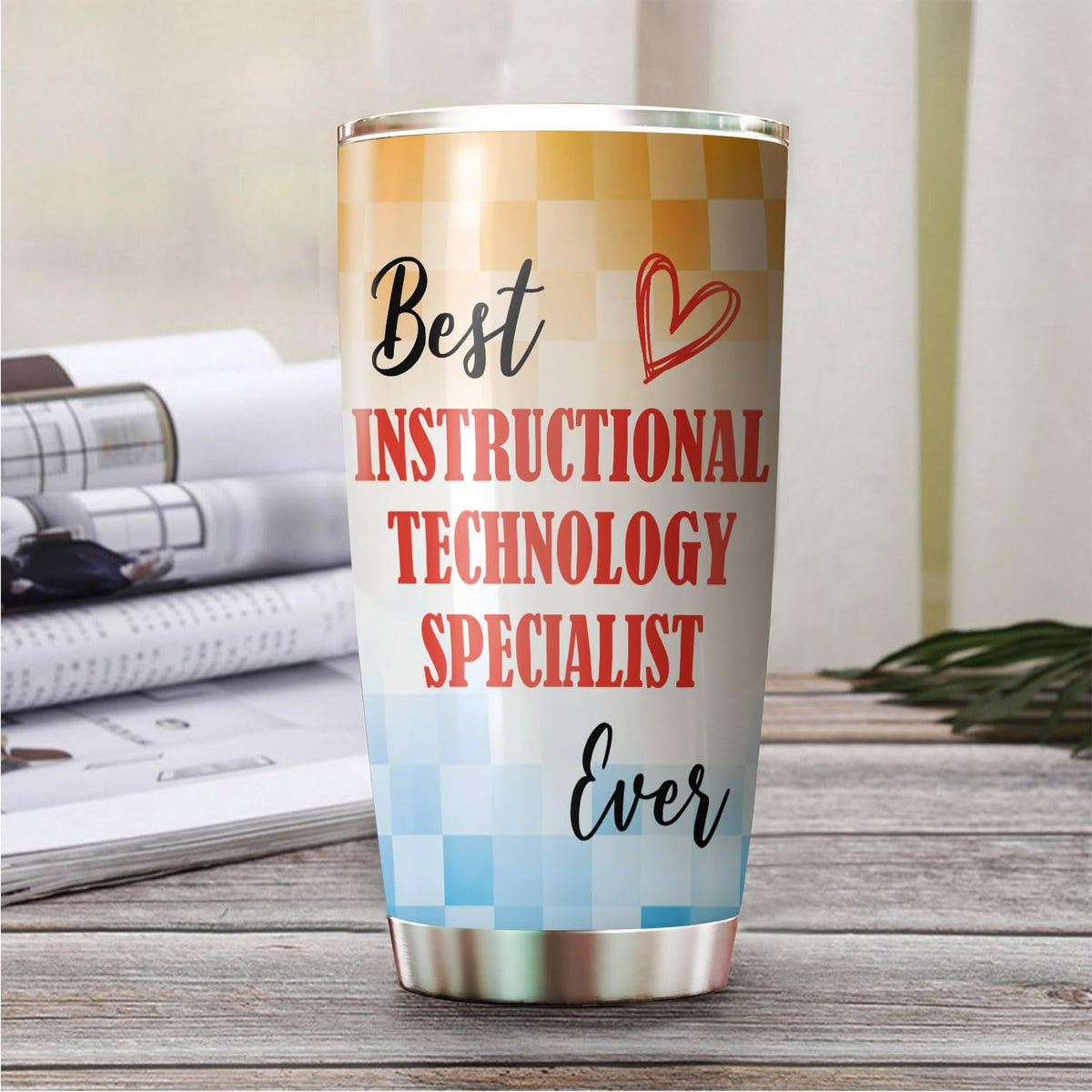 Best Lacrosse Coach Ever Tumbler Stainless Steel 20oz, Office Gifts Women Men Work Friends Coworker, Driking Coffee Cup For Birthday Christmas - Colors N
