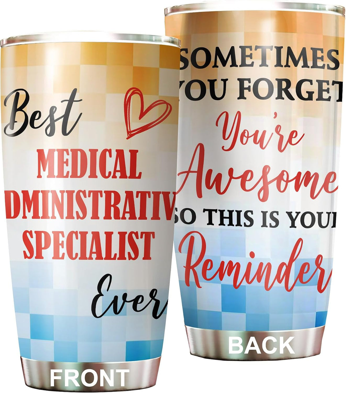 Best Lacrosse Coach Ever Tumbler Stainless Steel 20oz, Office Gifts Women Men Work Friends Coworker, Driking Coffee Cup For Birthday Christmas - Colors N