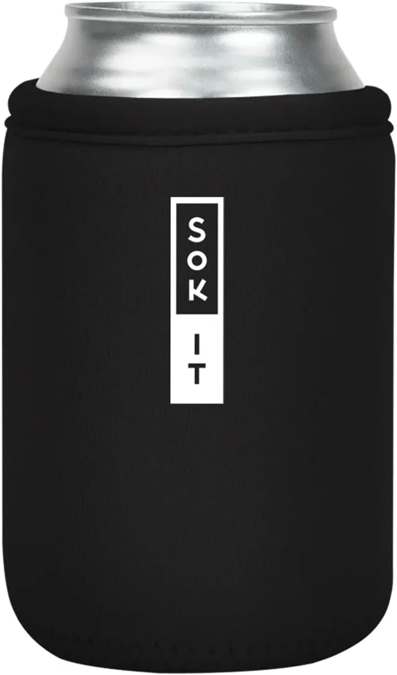 CanSok Sleeve for Beer & Soda Insulated Neoprene Cover (Ocean Oasis, 12oz Can Sleeve) - Colors A
