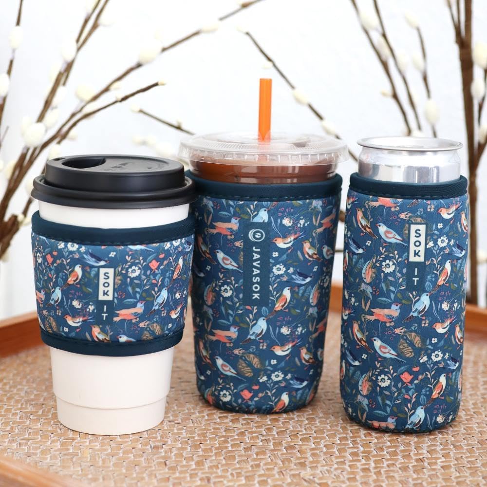 CanSok Sleeve for Beer & Soda Insulated Neoprene Cover (Ocean Oasis, 12oz Can Sleeve) - Colors A