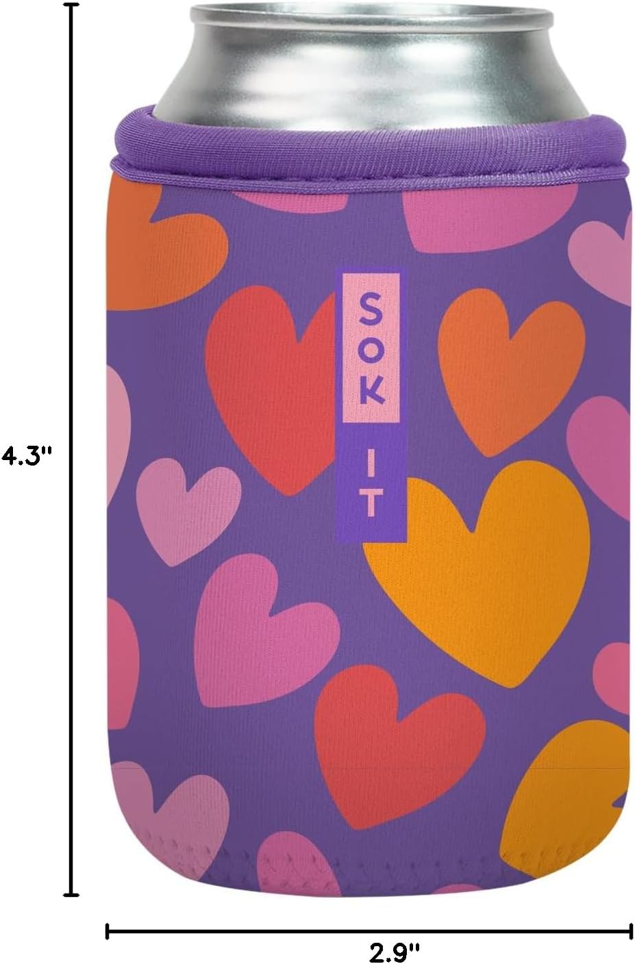 CanSok Sleeve for Beer & Soda Insulated Neoprene Cover (Ocean Oasis, 12oz Can Sleeve) - Colors A
