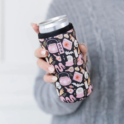 CanSok Sleeve for Beer & Soda Insulated Neoprene Cover (Ocean Oasis, 12oz Can Sleeve) - Colors A