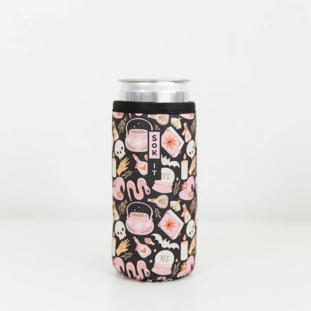 CanSok Sleeve for Beer & Soda Insulated Neoprene Cover (Ocean Oasis, 12oz Can Sleeve) - Colors A