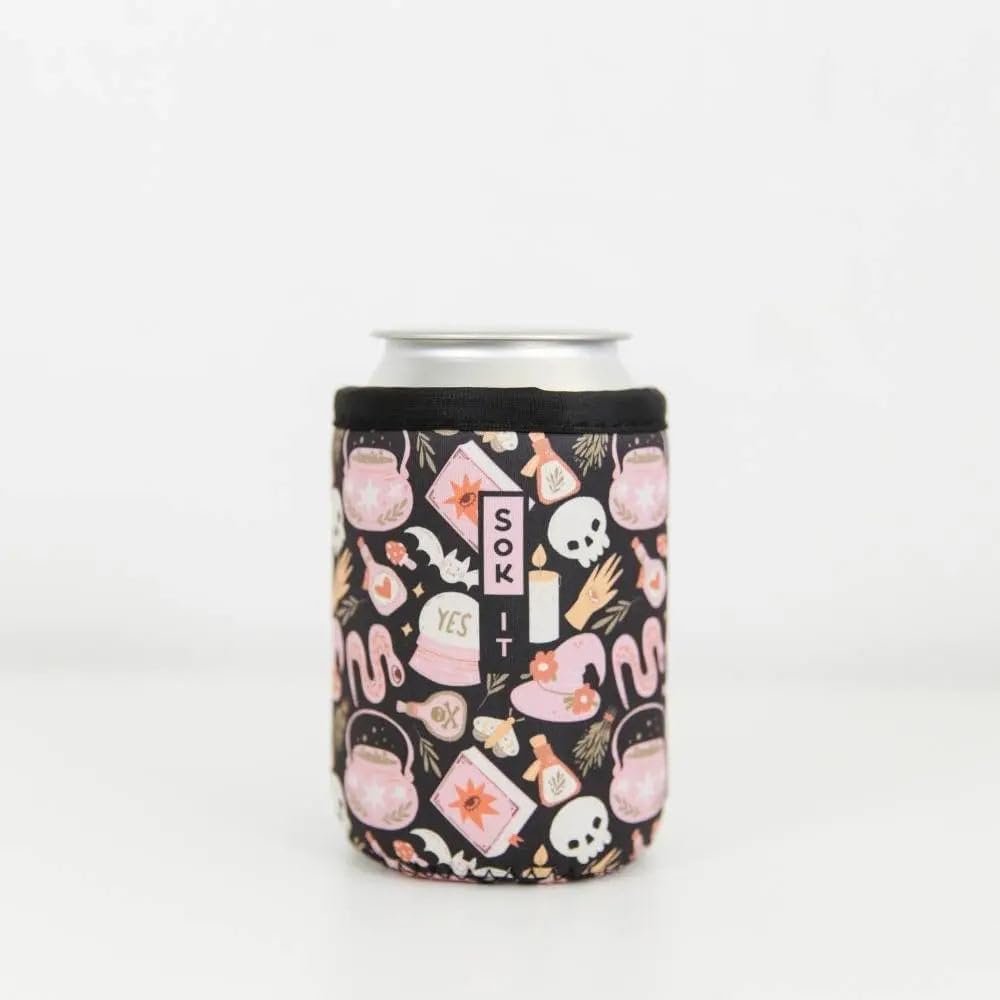 CanSok Sleeve for Beer & Soda Insulated Neoprene Cover (Ocean Oasis, 12oz Can Sleeve) - Colors A