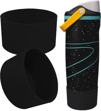 2PCS Silicone Boots for Owala 30oz & 40oz FreeSip Sway Bottles & Tumblers – Non-Slip, Scratch-Resistant, Stability Enhancer for Owala Accessories (Eucalyptus Green) - Colors B