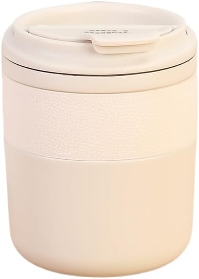 Insulated Travel Mug, Vacuum Double Wall Stainless Steel Coffee Cup with Wide Mouth and Leak Proof Lid, Stainless Steel Tumbler for Office Work Commute, 9.5oz (Green, Small)