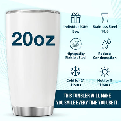 Chaos Coordinator Quote Stainless Steel Tumbler 20 Oz Inspirational Funny Gift For Moms Teachers Nurses Workers Cool Insulated Mug Hot Travel Outdoor Iced Heat Bottle