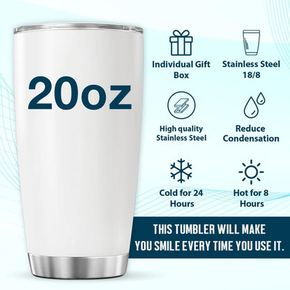 Chaos Coordinator Quote Stainless Steel Tumbler 20 Oz Inspirational Funny Gift For Moms Teachers Nurses Workers Cool Insulated Mug Hot Travel Outdoor Iced Heat Bottle