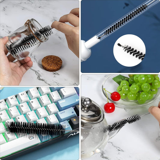 12 Pcs Straw Cleaner Brushes Set, 8.2 Inch Nylon Cleaning Brush