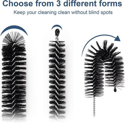 12 Pcs Straw Cleaner Brushes Set, 8.2 Inch Nylon Cleaning Brush