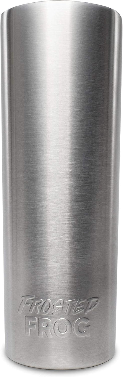 20oz Stainless Steel Slim Tumbler Vacuum Insulated with Straw