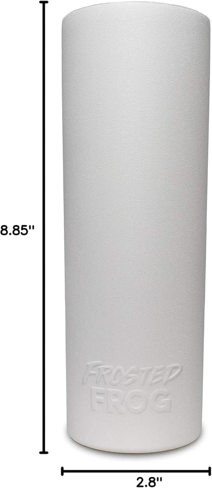 20oz Stainless Steel Slim Tumbler Vacuum Insulated with Straw