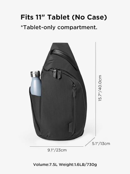 Metro Crossbody - Crossbody Bag Men,Sling Backpack - Fits 11" Tablet - Single Shoulder