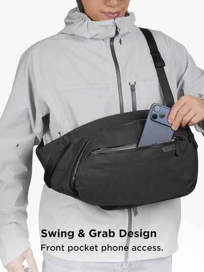 Metro Crossbody - Crossbody Bag Men,Sling Backpack - Fits 11" Tablet - Single Shoulder