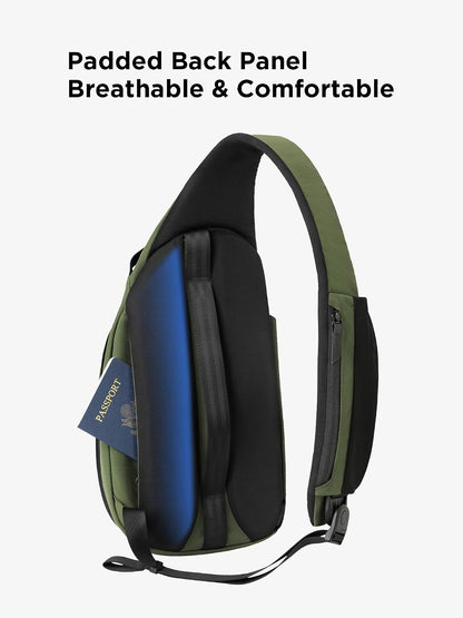 Metro Crossbody - Crossbody Bag Men,Sling Backpack - Fits 11" Tablet - Single Shoulder