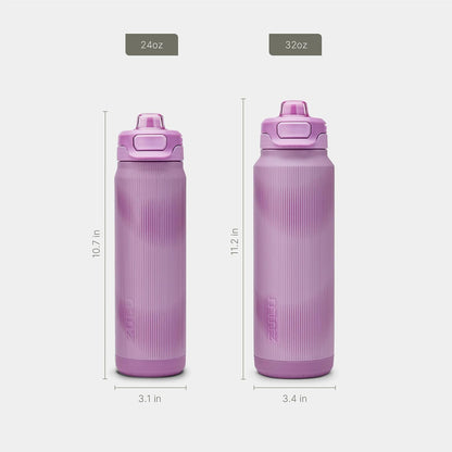 Powerfill Pro 32oz Stainless Steel Sip or Chug Water Bottle, High Tide