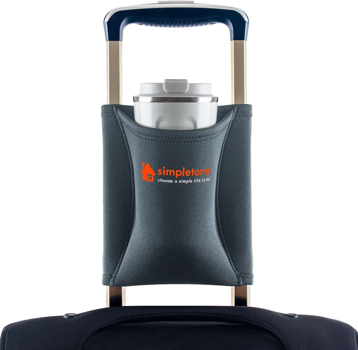 Luggage Cup Holder Handsfree for Travelers Men Women Keep Warm and Clod