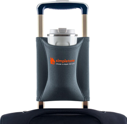 Luggage Cup Holder Handsfree for Travelers Men Women Keep Warm and Clod