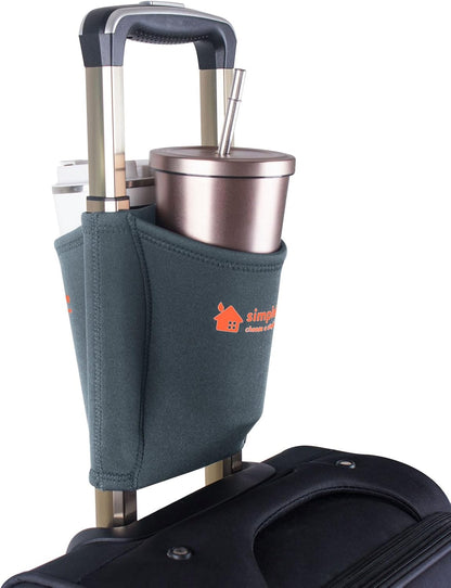 Luggage Cup Holder Handsfree for Travelers Men Women Keep Warm and Clod