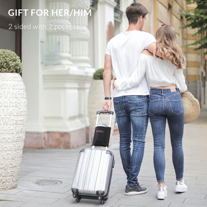 Luggage Cup Holder Handsfree for Travelers Men Women Keep Warm and Clod