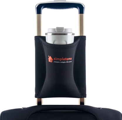 Luggage Cup Holder Handsfree for Travelers Men Women Keep Warm and Clod