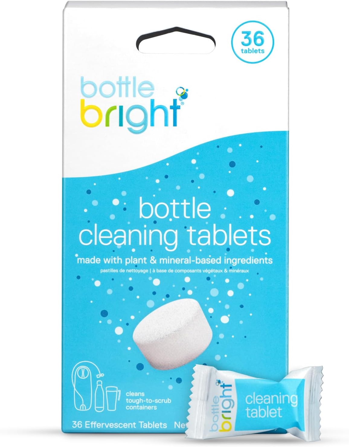 Water Bottle Cleaning Tablets (12, 36, or)