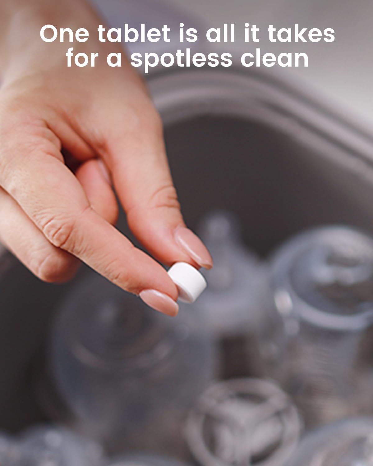 Bottle Washer Detergent Tablets, Plant-Based Enzyme