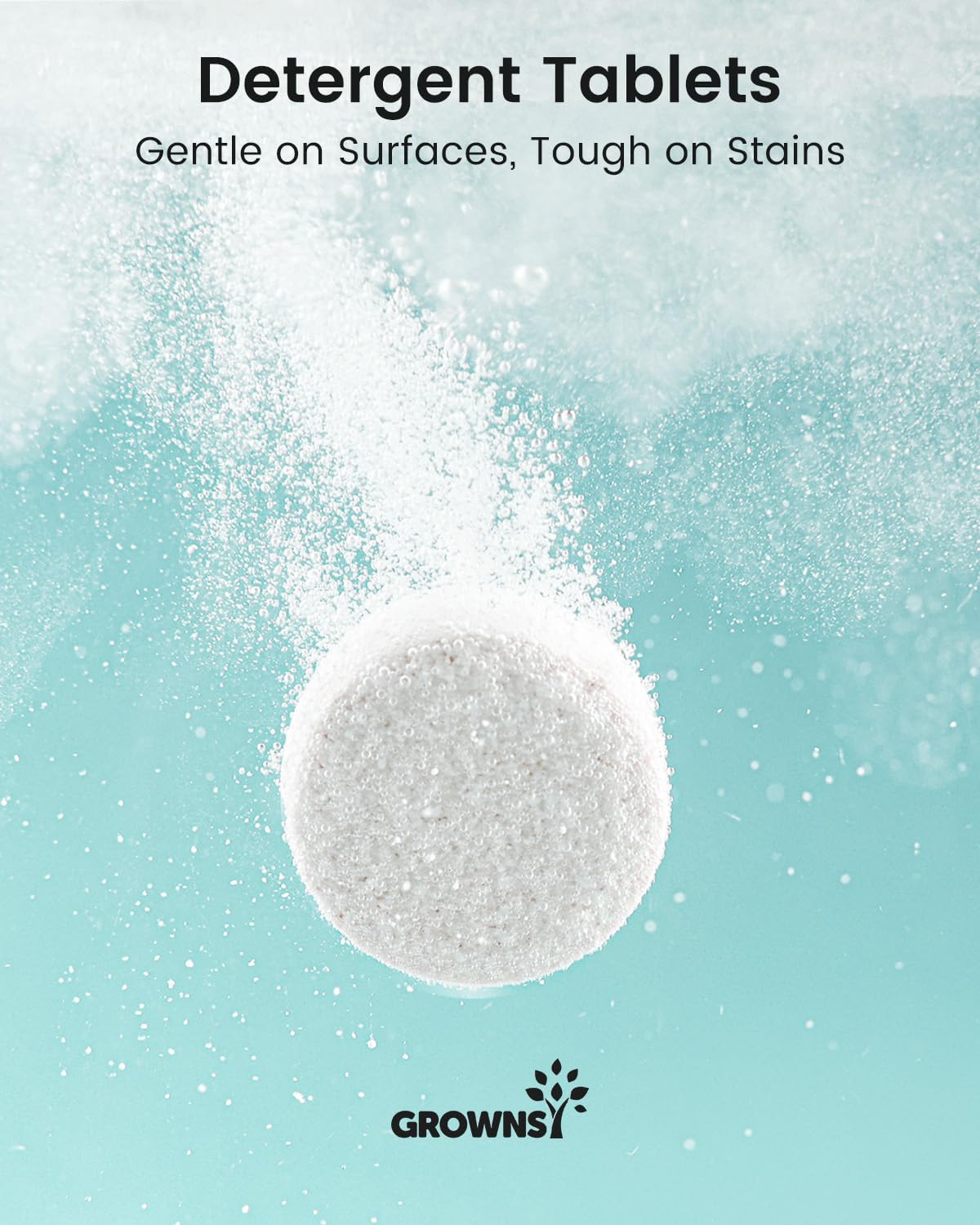 Bottle Washer Detergent Tablets, Plant-Based Enzyme