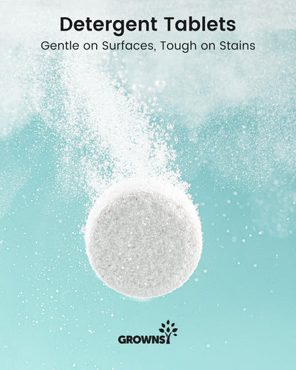 Bottle Washer Detergent Tablets, Plant-Based Enzyme