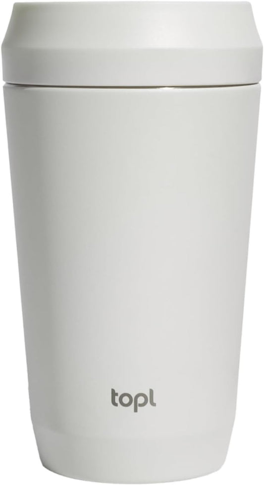 To Go Coffee Cup – Insulated Travel Coffee Mug with 360° Leak‑Safe Lid, Stainless Steel Coffee Tumbler for Hot/Cold, Spill‑Resistant, BPA‑Free - Navy 12 oz