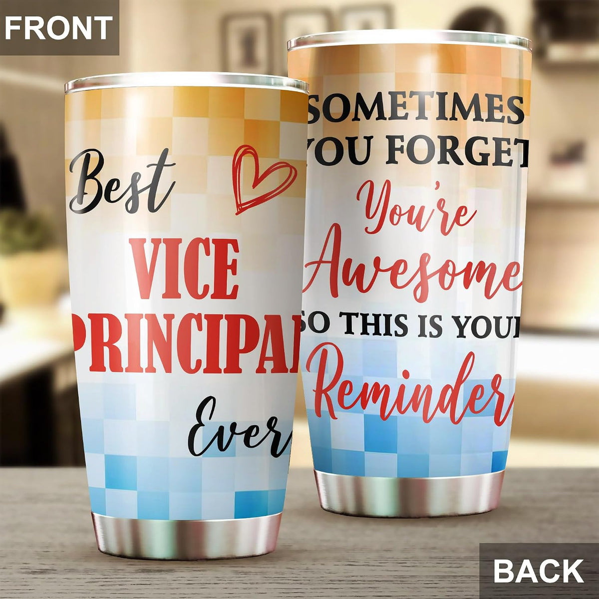 Best Caterer Ever Tumbler Stainless Steel 20oz, Office Gifts Women Men Work Friends Coworker, Driking Coffee Cup For Birthday Christmas - Colors R
