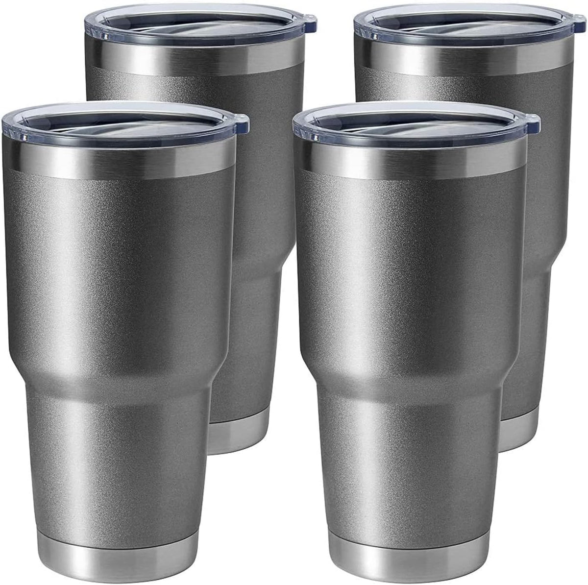 30oz Stainless Steel Tumbler, Double Wall Vacuum Insulated Travel Mug Tumbler, Durable Insulated Coffee Mug, Gift Box Set (Dark Blue, 1)