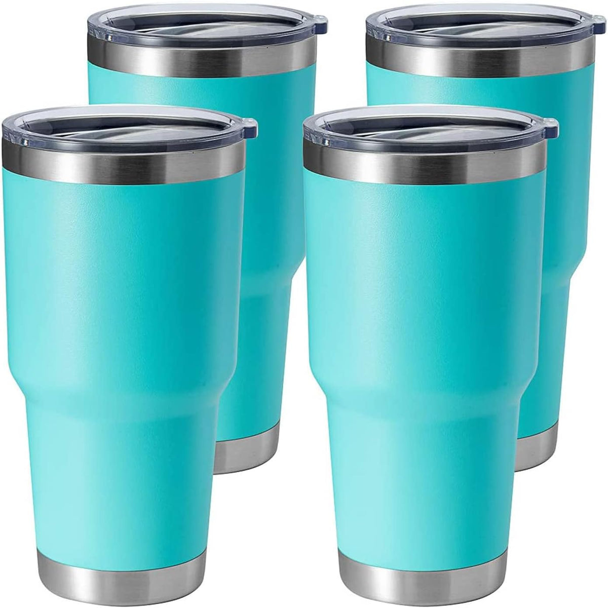 30oz Stainless Steel Tumbler, Double Wall Vacuum Insulated Travel Mug Tumbler, Durable Insulated Coffee Mug, Gift Box Set (Dark Blue, 1)