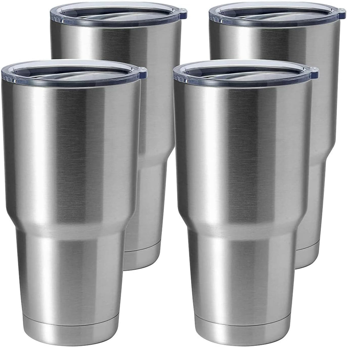 30oz Stainless Steel Tumbler, Double Wall Vacuum Insulated Travel Mug Tumbler, Durable Insulated Coffee Mug, Gift Box Set (Dark Blue, 1)